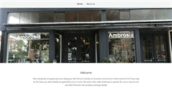 Desktop Screenshot of ambrosiatexas.com